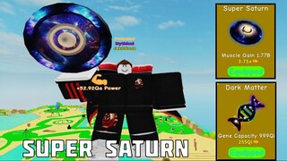 I UNLOCKED THE SUPER SATURN WEIGHT IN LIFTING SIMULATOR!!
