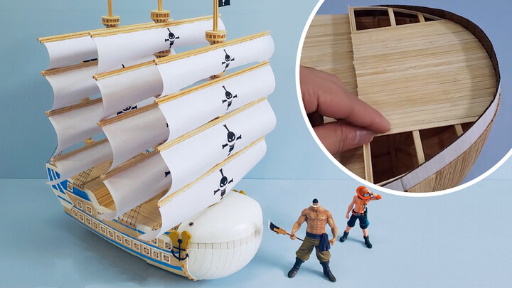 【Life】Spent 400 hours to make Whitebeard's Moby Dick [One Piece]