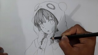 CARA MENGGAMBAR WAJAH ANIME CHIBI DENGAN MUDAH ||  STEP BY STEP