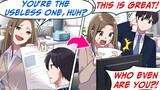 My Boss Set Me Up & Now I'm Stuck Working in a Department With a Rude Manager![RomCom Manga Dub]