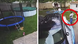 Idiots In Cars (CAR Vs POOL)