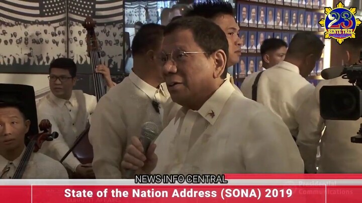 President Duterte in State of the Nation Address SONA 2019 (Highlights)