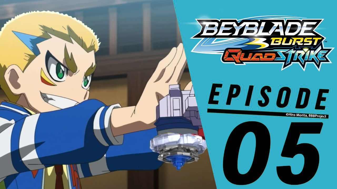 BEYBLADE BURST QUADSTRIKE EPISODE 5: Dragon vs. Pandora! Rising