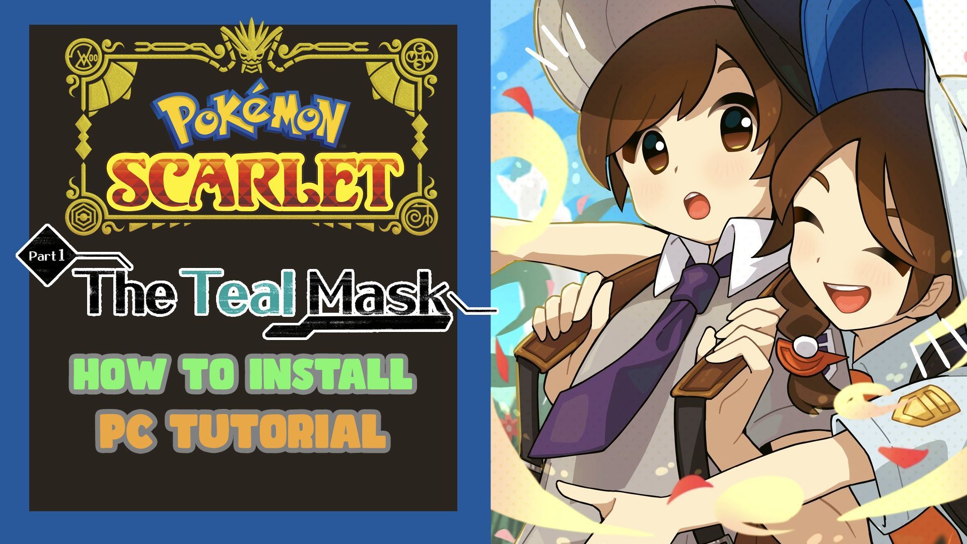 How to Download Yuzu Emulator for Pokémon Scarlet The Teal Mask DLC on PC  (XCI) - BiliBili