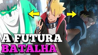 VAZOU! A ÚLTIMA BATALHA DE BORUTO ANTES DO TIMESKIP? BORUSHIKI VS KONOHA!