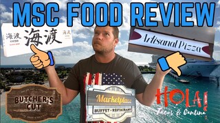 SHOCKING MSC FOOD REVIEW: You Won't Believe What We Discovered!