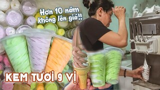 Tìm về tuổi thơ với HÀNG KEM TƯƠI 9 VỊ hơn 10 năm vẫn không lên giá ở Tân Phú | Địa điểm ăn uống