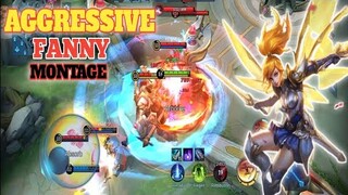 AGGRESSIVE FANNY MONTAGE! |FANNY RANKED GAME HIGHLIGHTS #5 | MOBILE LEGENDS BANG BANG |