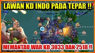 MEMANTAU WAR KVK 3033 DAN 2518 !! MUSUHNYA PADA TEPAR !!