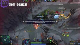 Giving firstblood in exchange for time - Dota 2