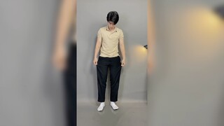 Áo Polo oversize phối mọi quần