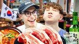 British Uni Students Fly to Korea for the Best Korean BBQ!!