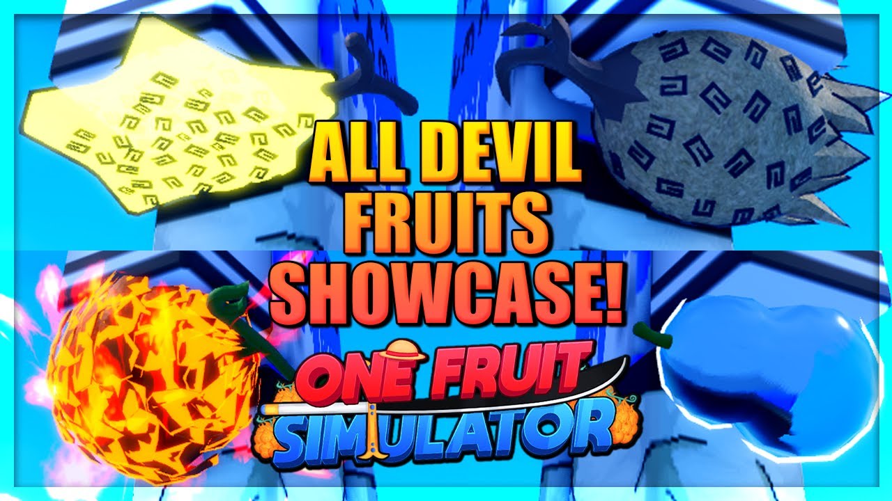 EVERY DEVIL FRUIT SHOWCASE IN PROJECT NEW WORLD! 