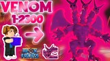 Noob to Max level 2300 using VENOM in Bloxfruits| Roblox