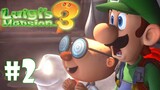 Luigi's Mansion 3 - Gameplay Walkthrough Part 2 (Saving Elvin Gadd/ 2nd Floor)
