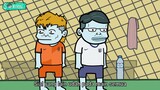 Ketika Main Futsal Sama Temen Nggak Ngotak (Animasi Sentadak)