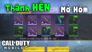 Call of Duty Mobile VN |Thánh HÊN Thử Thách Mở 200 Hòm May Mắn