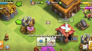 ada yang aneh dari game coc inih, coba perhatikan tanda panah ini.  #