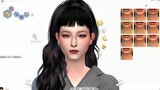 【กำมะหยี่สีแดง】【คังซึลกิ】หยิกซึลกิ | Sims 4 Red Velvet SeulGi CAS + เล่นกับไอรีน