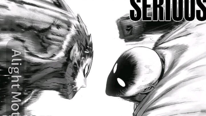 Genos m4ti? Blast vs Garou, vs Saitama (versi manga)