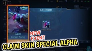 Claim Alpha Special Skin In This Event - Mobile Legends