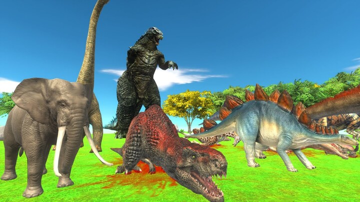 HERBIVORE DINOSAURS vs MODERN MAMMALS - Animal Revolt Battle Simulator - Bilibili HERBIVORE DINOSAURS vs MODERN MAMMALS - Animal Revolt Battle Simulator - Bilibili