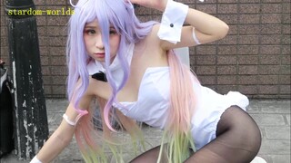 漫展Cosplay 白(游戏人生)可爱的小兔子妹妹又来了 cwt48 二次元萌妹