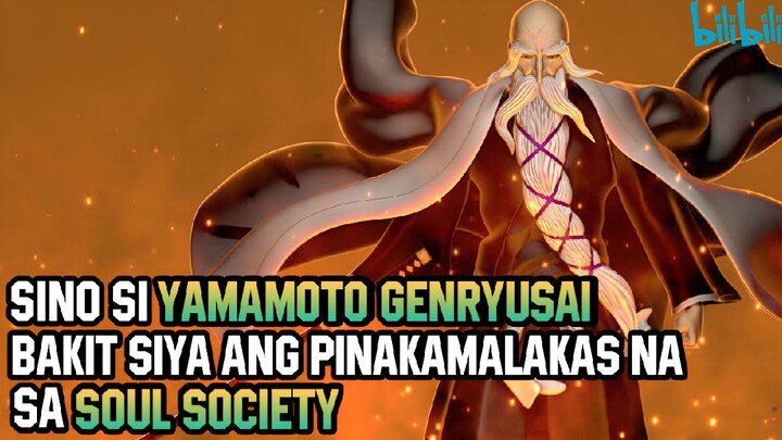 Sino si YAMAMOTO GENRYUSAI | Bakit siya ang pinakamalakas sa SOUL SOCIETY