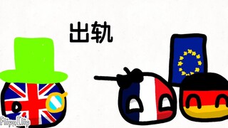 [Polandball] Pháp trước đây vs Pháp bây giờ