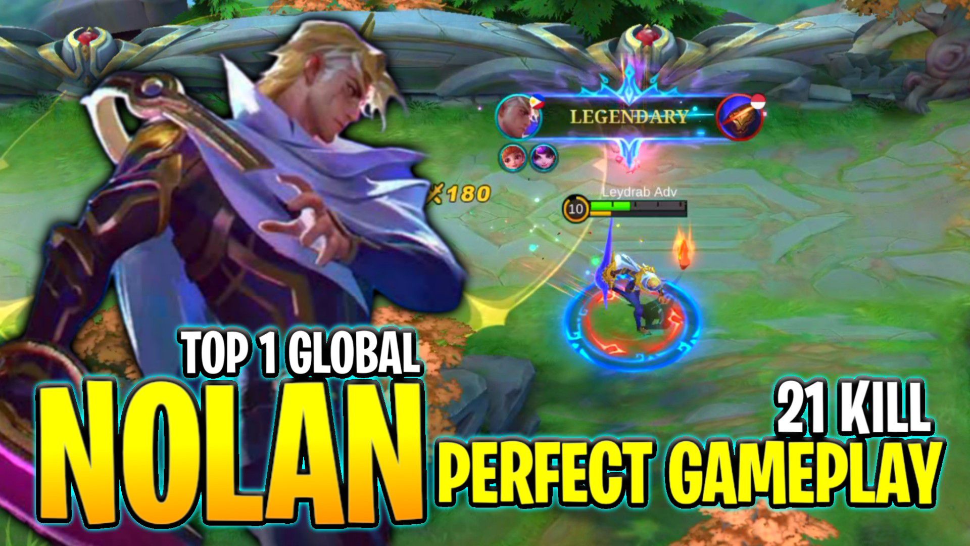 New Hero Nolan Savage Gameplay - Mobile Legends Bang Bang 