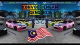 Konvoi Dengan Geng EK9 | Car Parking Multiplayer Malaysia
