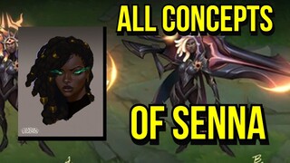 All Concepts of Senna - Star Guardian Senna Was Supposted To Be on PC?| League of Legends