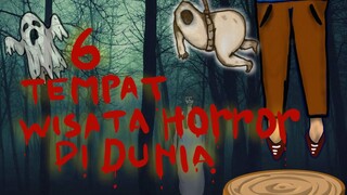 Merinding 😰 INILAH 6 TEMPAT WISATA PALING MENGERIKAN DI DUNIA 😰#HORORMISTERI