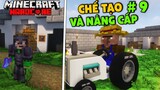 Minecraft: Đế chế Zombie tập 9 chế tạo xe và nâng cấp nhà cho anh em dân làng đế chế