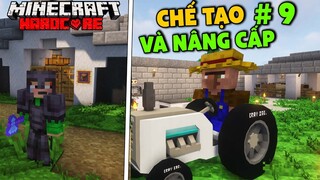 Minecraft: Đế chế Zombie tập 9 chế tạo xe và nâng cấp nhà cho anh em dân làng đế chế