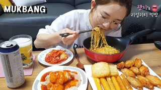 리얼먹방:) 냉동식품 입속으로 정리하는날 (ft.라면) ★해쉬브라운,버팔로윙,치즈스틱,칠리새우ㅣFrozen Food (ft. Ramyun & Beer)ㅣREAL SOUNDㅣ