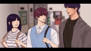 ep 5 he's staring at me, English bl animation by xoxo art