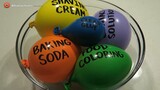 Making 3 Different Satisfying Slimes with Balloons