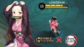 Nezuko Kamado V.2 | Demon Slayer X Mobile legends