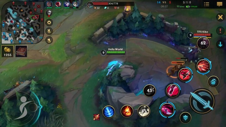 KATARINA ONE DEATH CHALLENGE IN SEASON 5 (UNCUT) GAMEPLAY