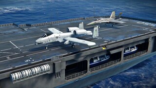 Modern Warships: IT CAVOUR loaded with A-10 THUNDERBOLT II.