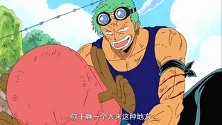 索隆只让乔巴骑，而乔巴只被路飞骑过