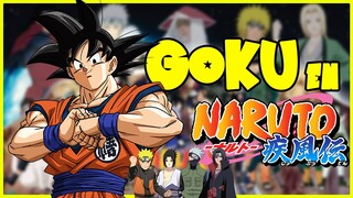 ¿QUE TAN PODEROSO SERIA GOKU EN NARUTO? | DRAGON BALL EN NARUTO |