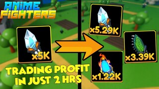 (#3 TRADING) GETTING PROFIT WITH MY 5K SHARDS FRUITS IN ANIME FIGHTER SIMULATOR (UPDATE 23)