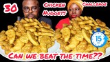 Silent 30 Chicken Nuggets in 15 Minutes Challenge! Can We Beat the Clock? | Epic Nugget Showdown