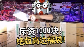 我花1000块钱在外地模型店买的绝版模型福袋开箱【电动爷们】