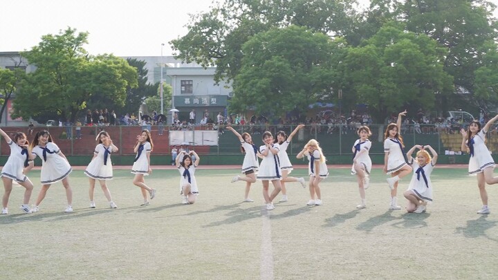 "NONONO" - Apink Anhui Agricultural University cheerleading team dance cover! You are not alone! Swe