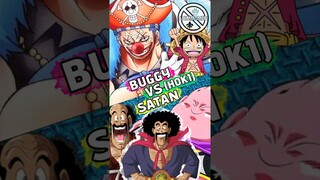 BUGGY VS SATAN - #anime #shorts #dragonball #bugg #dragonballz #onepiece