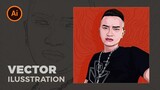 Vẽ chân dung Illustrator - vector art | BonART