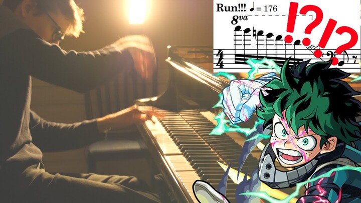 My Hero Academia - You say run! (piano cover)